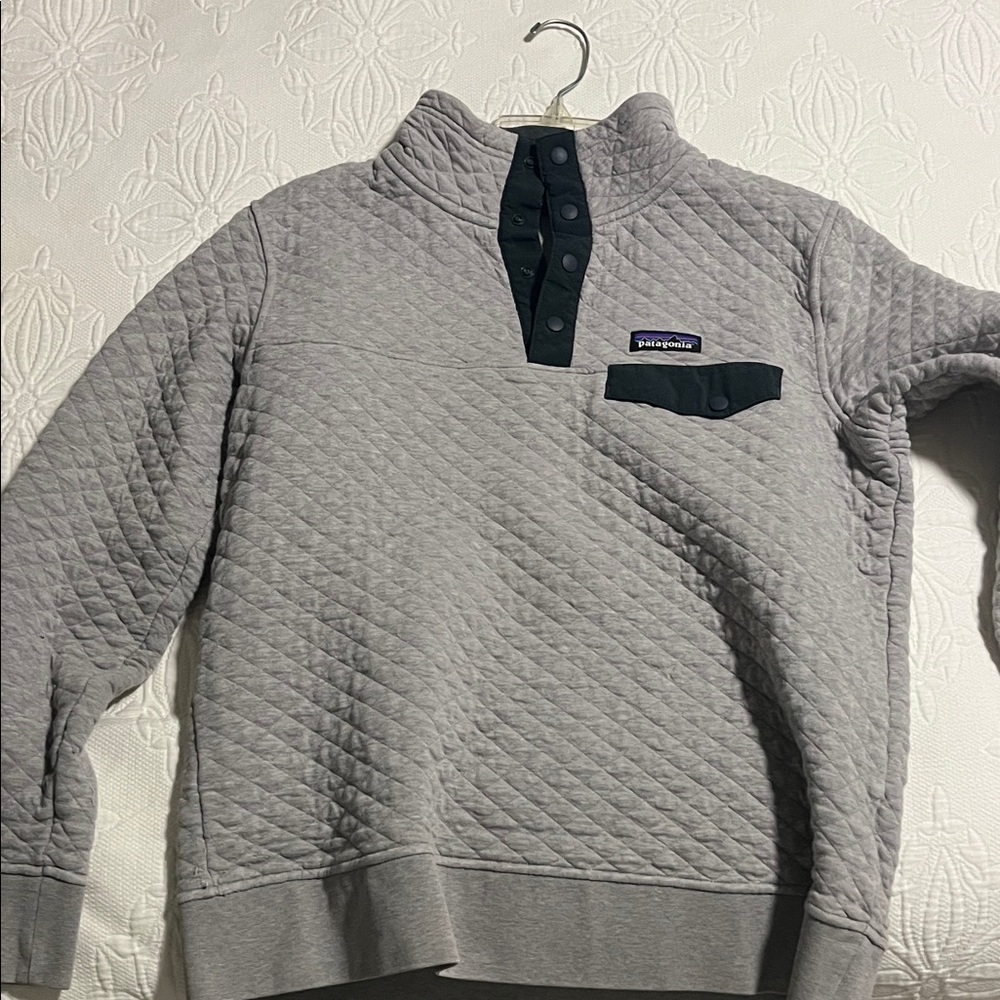 Cotton Quilt Snap-T Pullover